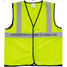 100% Polyester Reflective Vest Safety (HL-SC15) /Most Popular En471 Class 2 / Ce High Visibility Reflective Safety Vest